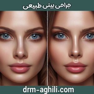 جراحی بینی طبیعی دکتر محمدرضا عقیلی در گرگان