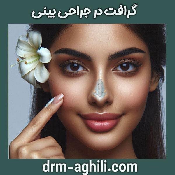 گرافت در جراحی بینی دکتر عقیلی در گرگان